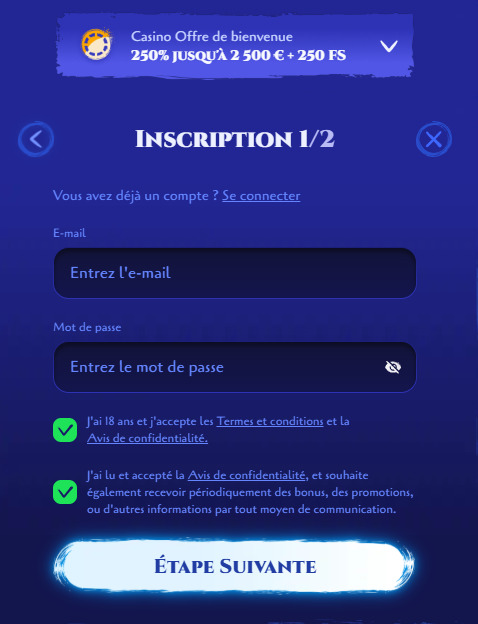 Spinight Casino inscription